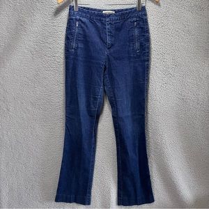 LONDONJEAN Jeans Women Size 6 Blue Denim Dark Wash Boot Cut